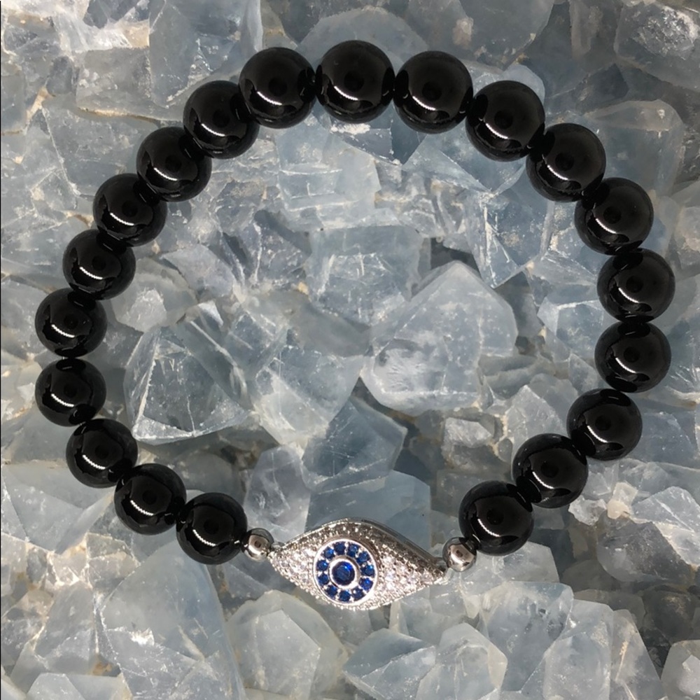 NEW 🚻 Natural Gemstone Onyx Bracelet